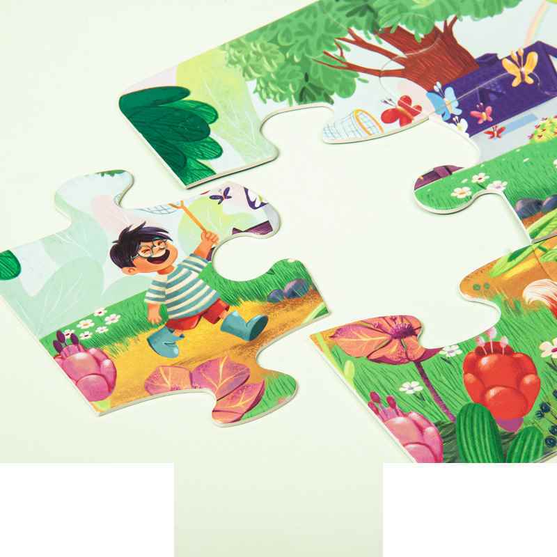 پازل کیدفنز فصل ها | 56 تکه Creative Level Box Seasons | کد 2401